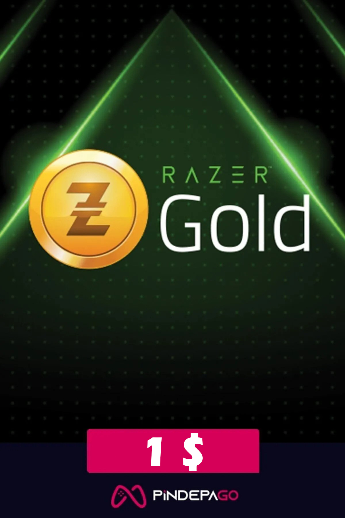 1 USD Razer Gold Pin	