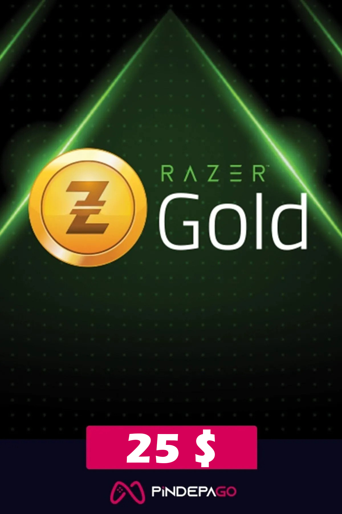 25 USD Razer Gold Pin	